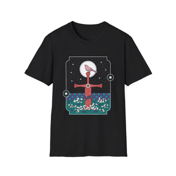 Mystic Sword with Bird - Magical Mythological - Unisex T-Shirt