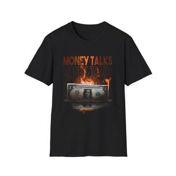 Money Skull Fire Bill - Streetwear - King Breaker - Unisex T-Shirt