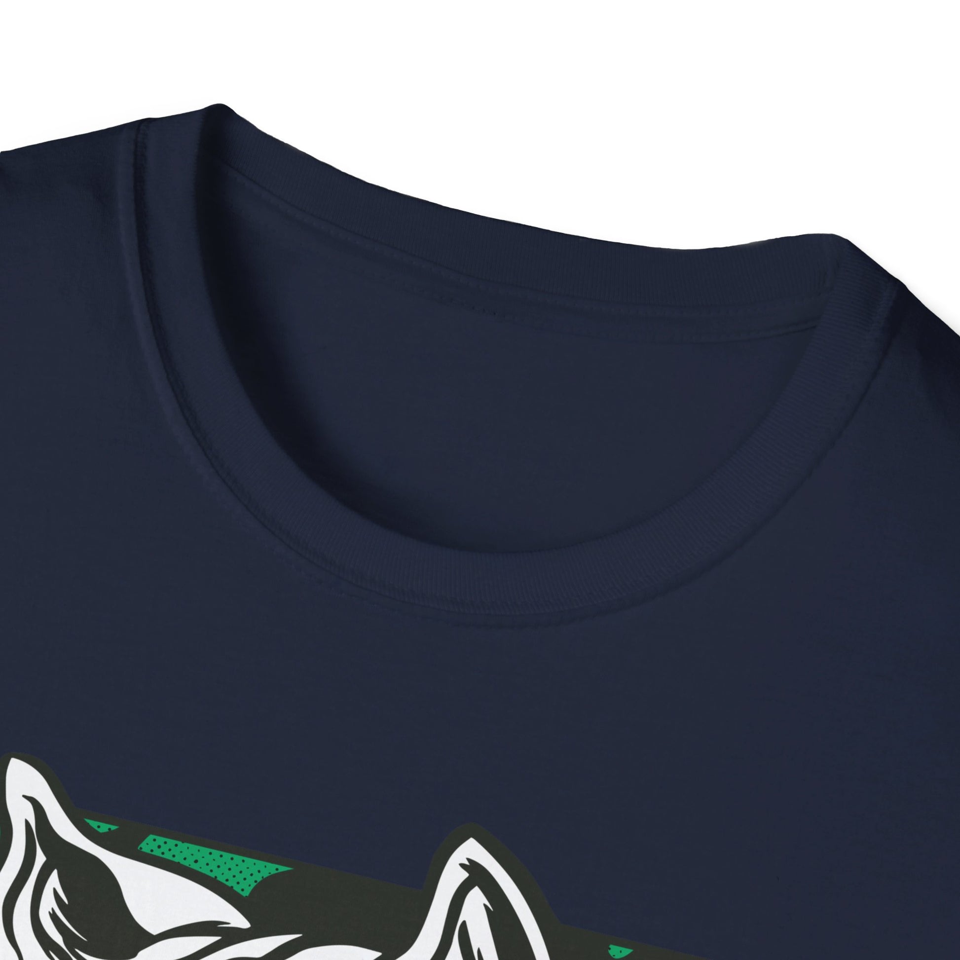 Smoking Wolf - Comic Mafia - Front Design - Premium Bio Unisex T-Shirt - Pure Face Streetwear