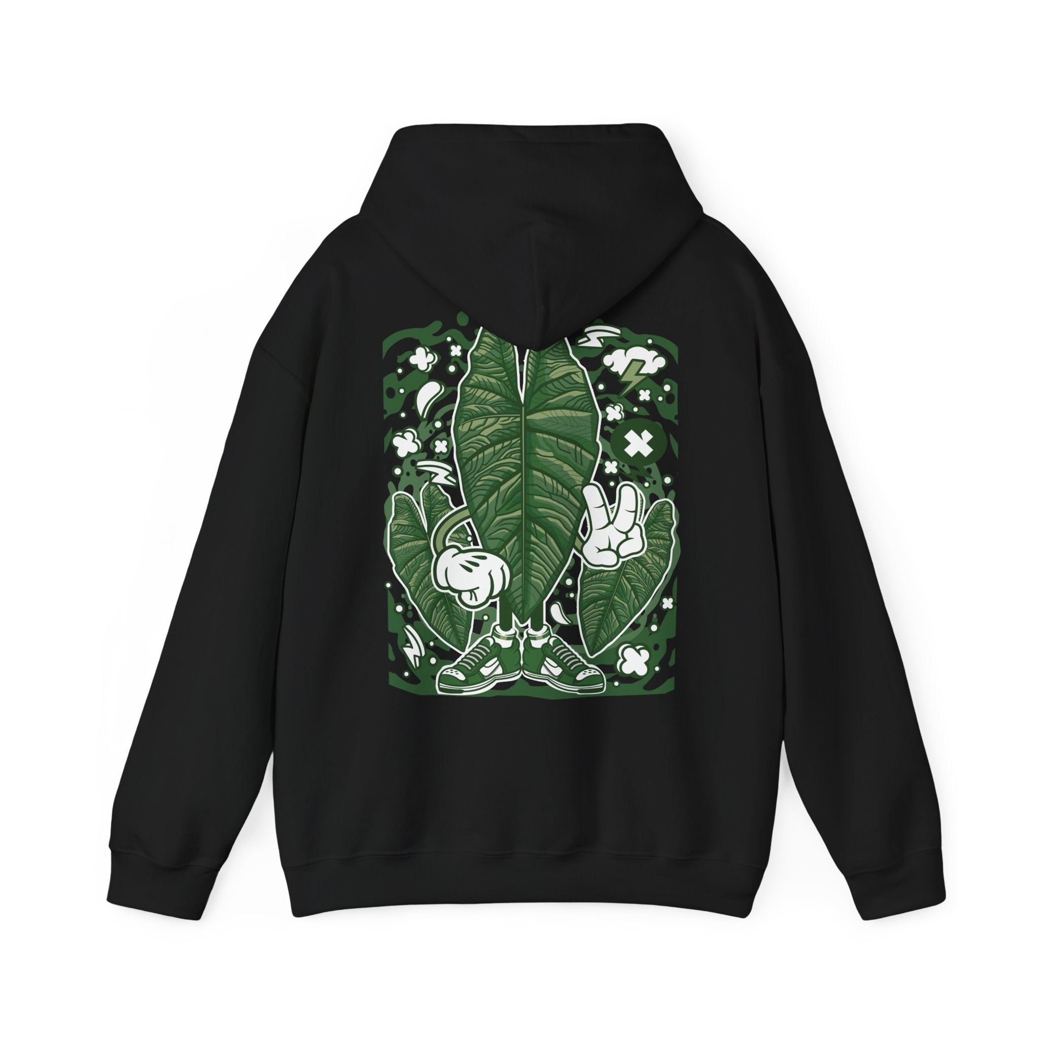 Alocasia Bisma - Cartoon Plants - Unisex Hoodie