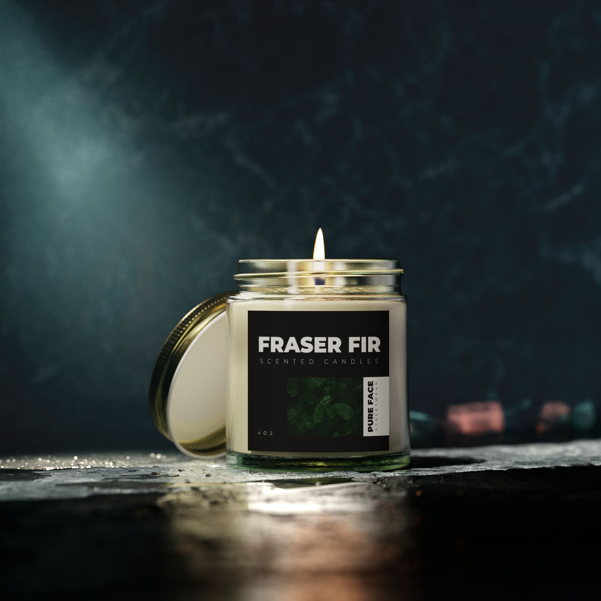 Fraser Fir Wax in 4oz & 9oz - Hand-Poured Scented Candles