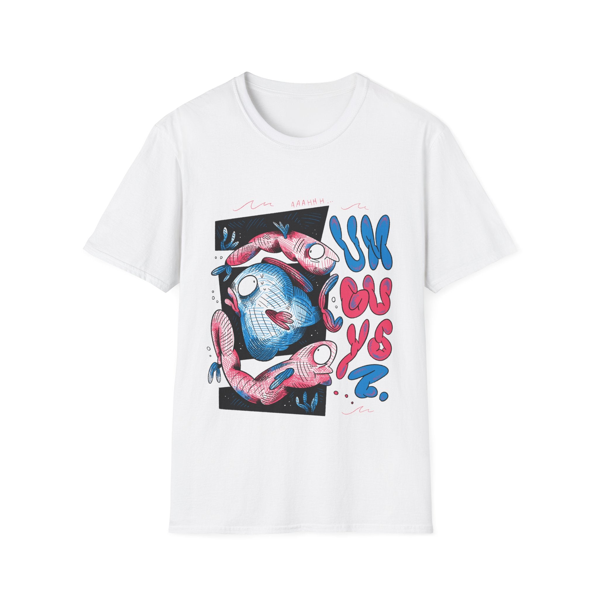 Fish swimming Ocean - Sea Creatures - Unisex T-Shirt