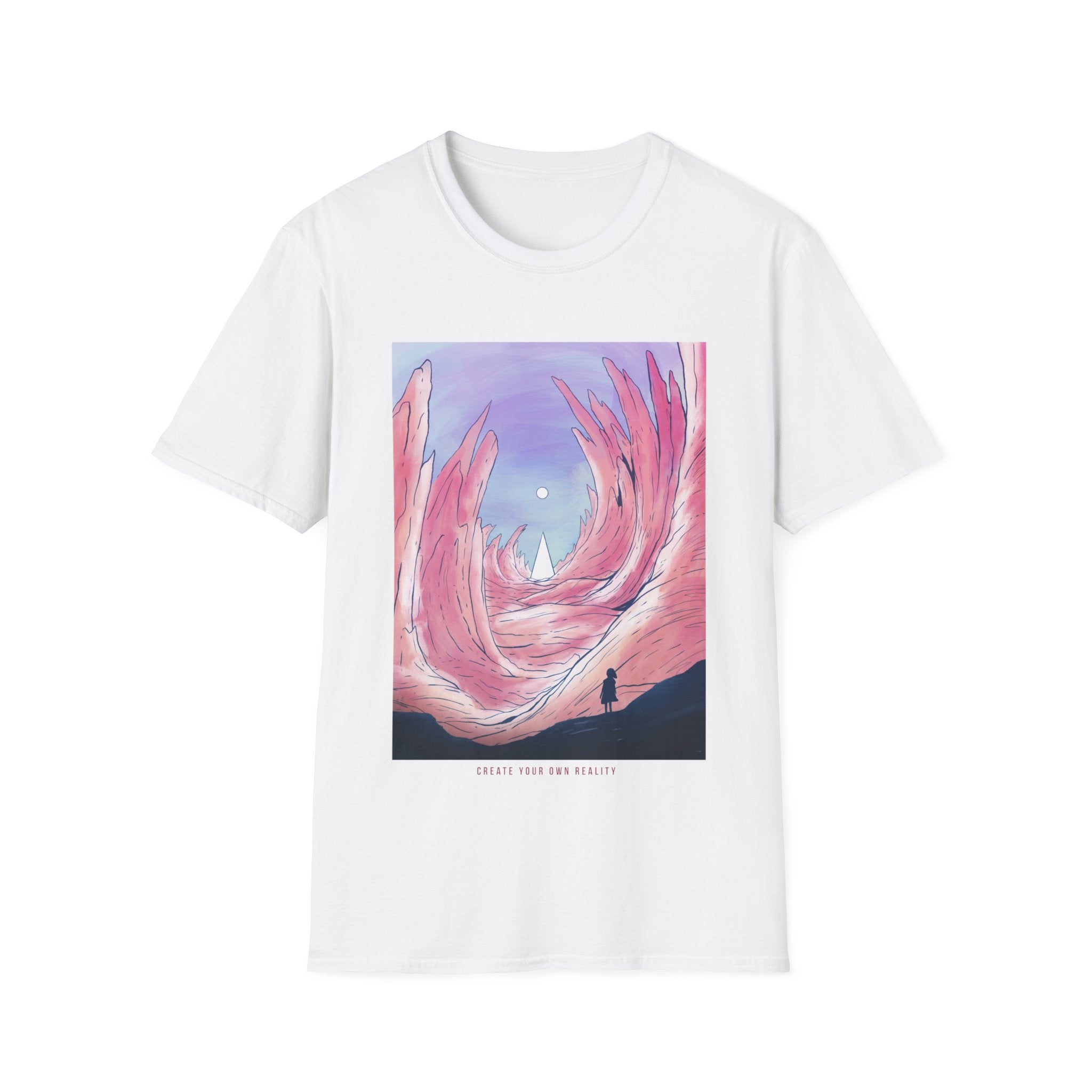 Open Cave - Watercolor Fantasy - Unisex T-Shirt