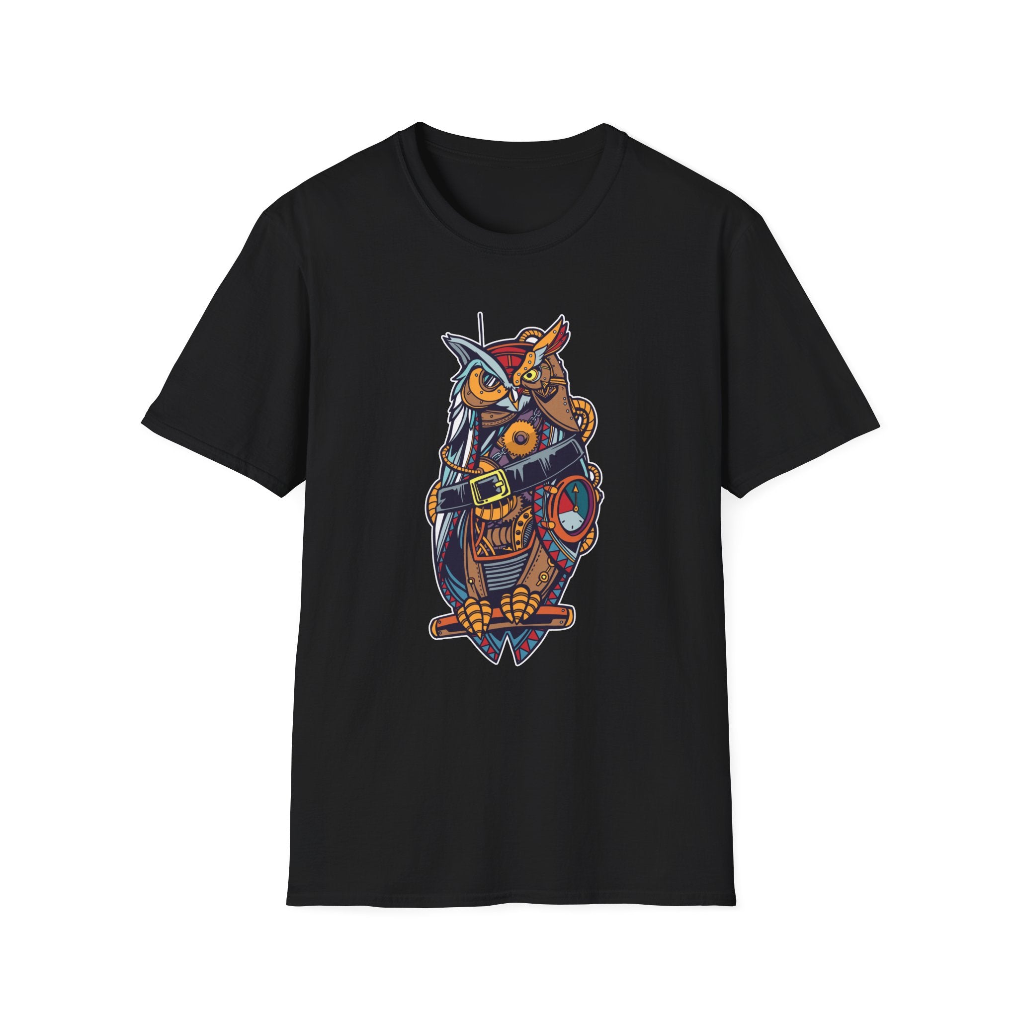 Owl - Steampunk Animals - Unisex T-Shirt