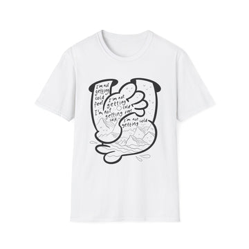 Cold Feet Fear - Doodle Fears - Unisex T-Shirt