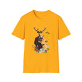 Deers Love - Animal Human - Front Design - Premium Bio Unisex T-Shirt - Pure Face Streetwear