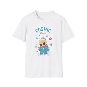 Cosmic Dreams Space Skull - Monsters in space - Unisex T-Shirt