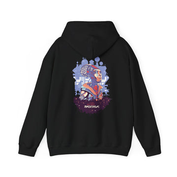 Futuristic Man Cyber Urban - Cyberpunk World - Unisex Hoodie