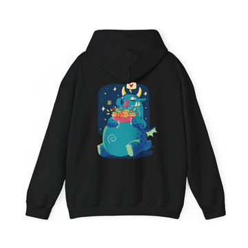 Dragon with Flowers - Fairytale Dragons - Unisex Hoodie