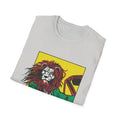 Lion Gangster driving - Comic Mafia - Front Design - Premium Bio Unisex T-Shirt - Pure Face Streetwear