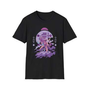 Alien Creature kneeling - Alien Warrior - Unisex T-Shirt