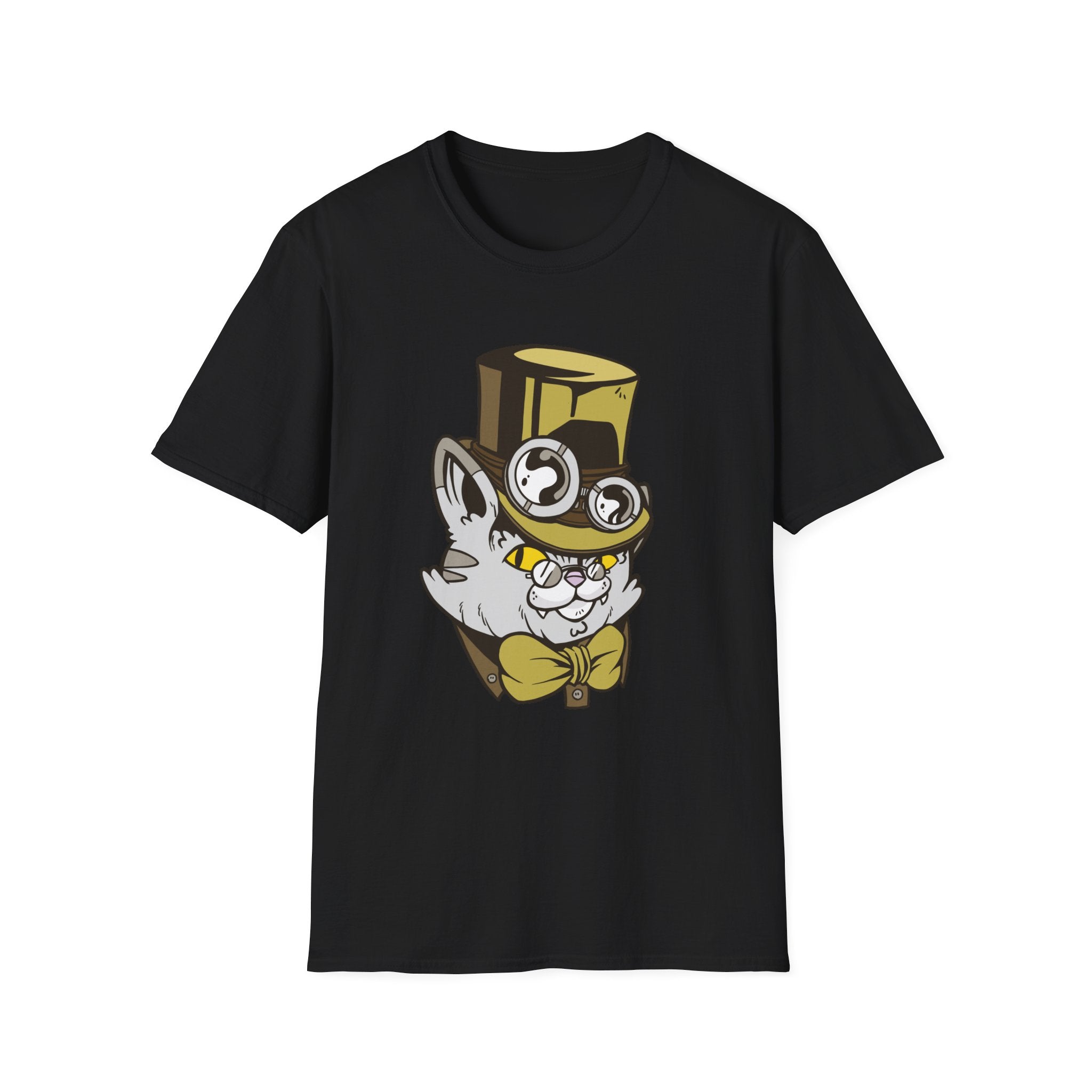 Cavalier Cat - Steampunk Animals - Unisex T-Shirt