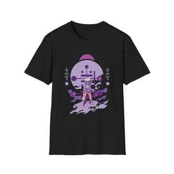 Young Humanoid Alien with Sword - Alien Warrior - Unisex T-Shirt