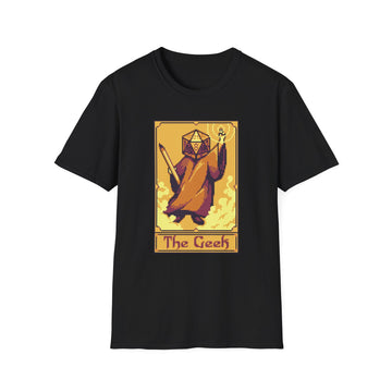 The Geek - Pixel Tarot 8 bit - Unisex T-Shirt