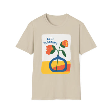 Blooming Flowers in a Vase - Blooming Flowers - Unisex T-Shirt