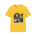 Lion Gangster driving - Comic Mafia - Front Design - Premium Bio Unisex T-Shirt - Pure Face Streetwear