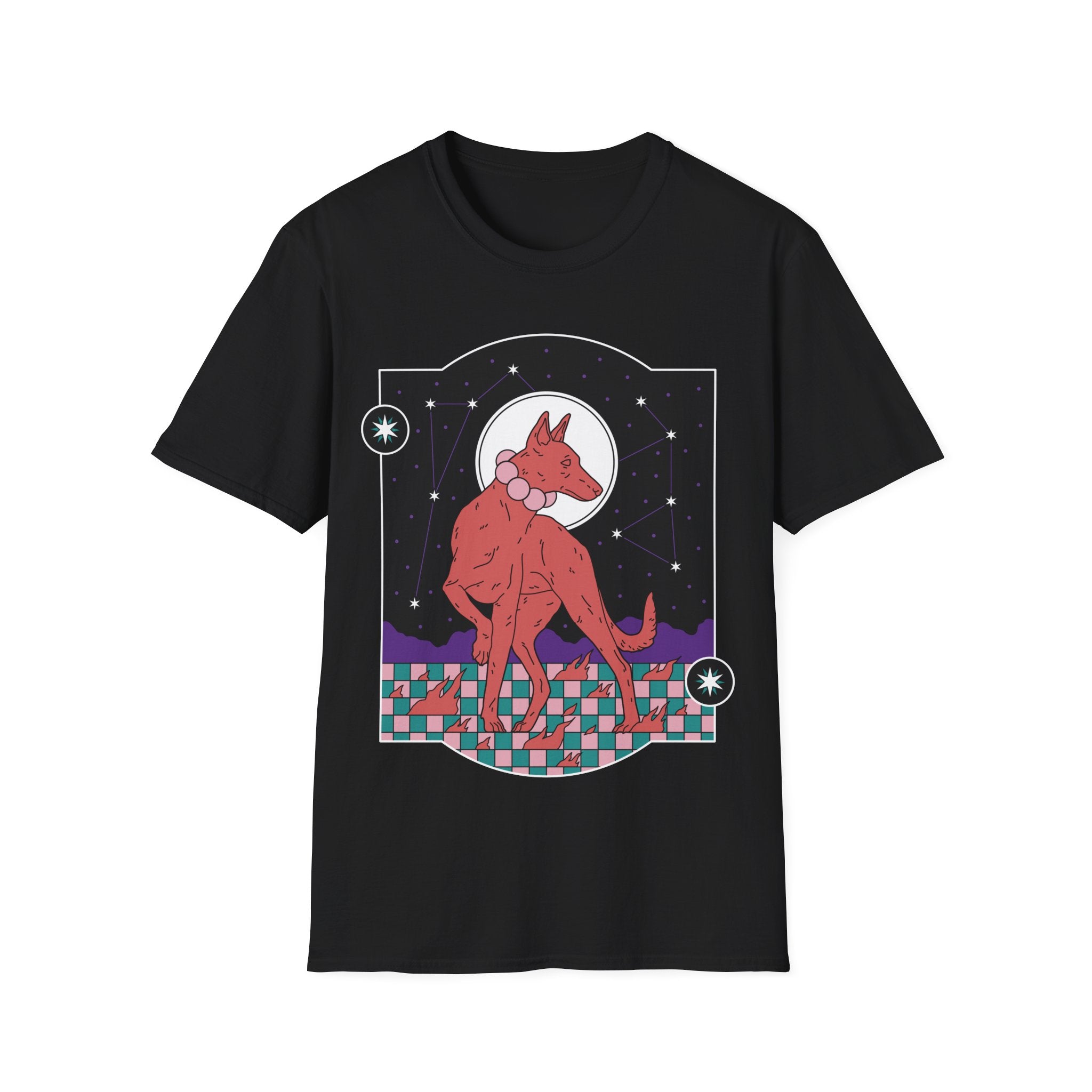 Mystic Dog - Magical Mythological - Unisex T-Shirt