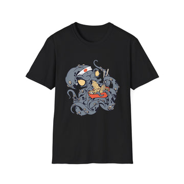 Kraken Ramen - Japanese Food Attack - Unisex T-Shirt