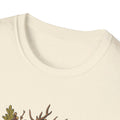 Deer Oak - Animals In Nature - Front Design - Premium Bio Unisex T-Shirt - Pure Face Streetwear