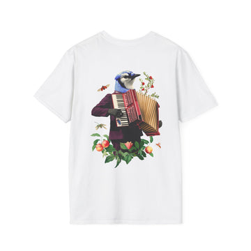 Bird - Animal Human - Unisex T-Shirt - Back Print