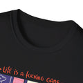 Girl playing Videogames - Cozy at Home - Front Design - Premium Bio Unisex T-Shirt - Pure Face Streetwear