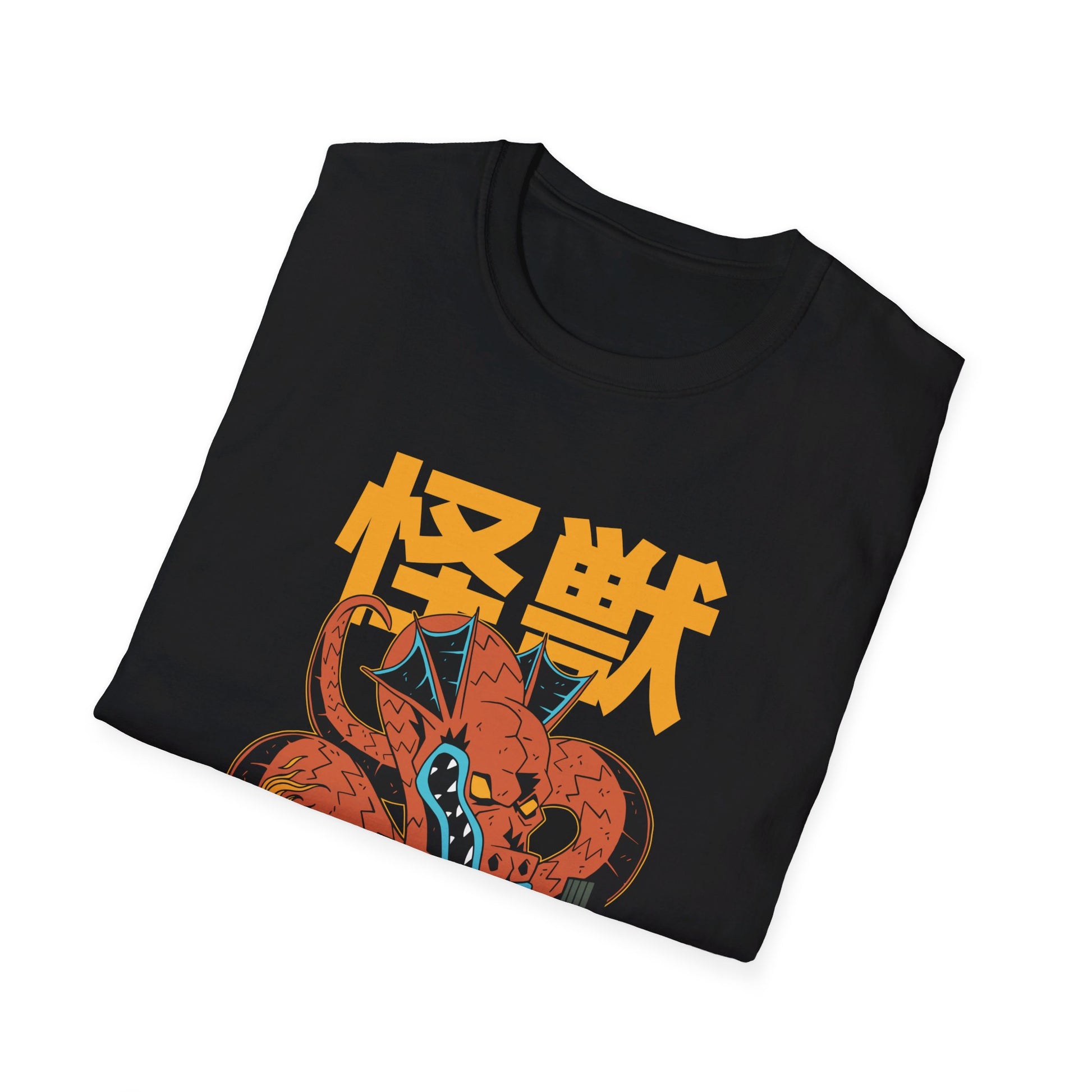 Dragon - Kaiju Monster - Front Design - Premium Bio Unisex T-Shirt - Pure Face Streetwear