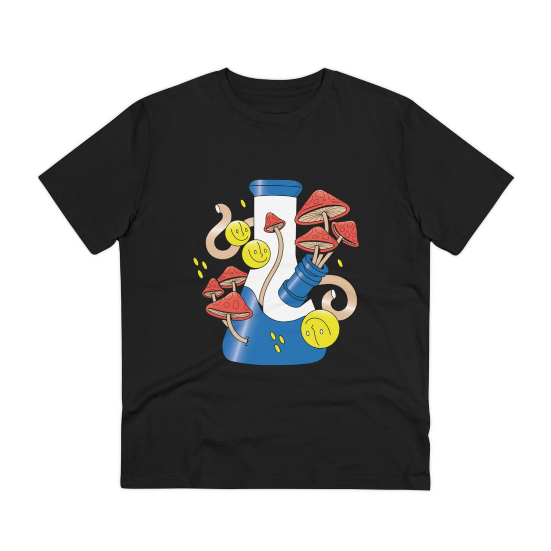 Printify T-Shirt Black / 2XS Abstract Hookah - Surreal Still Life - Front Design