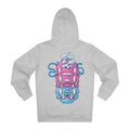 Printify Hoodie Heather Grey / S All in One Monster - Streetwear - I´m Fine - Hoodie - Back Design