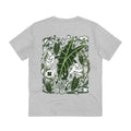 Printify T-Shirt Heather Grey / 2XS Alocasia Amazonica - Cartoon Plants - Back Design