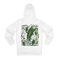 Printify Hoodie White / S Alocasia Amazonica - Cartoon Plants - Hoodie - Back Design