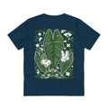 Printify T-Shirt French Navy / 2XS Alocasia Bisma - Cartoon Plants - Back Design