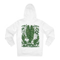 Printify Hoodie White / S Alocasia Bisma - Cartoon Plants - Hoodie - Back Design