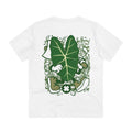 Printify T-Shirt White / 2XS Alocasia Frydex - Cartoon Plants - Back Design