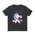 Printify T-Shirt Dark Heather Grey / 2XS Anatomy of Unicorn - Unicorn World - Back Design