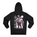 Printify Hoodie Black / 2XL Anime Pink Hair Boy Streetwear - Anime World - Hoodie - Back Design