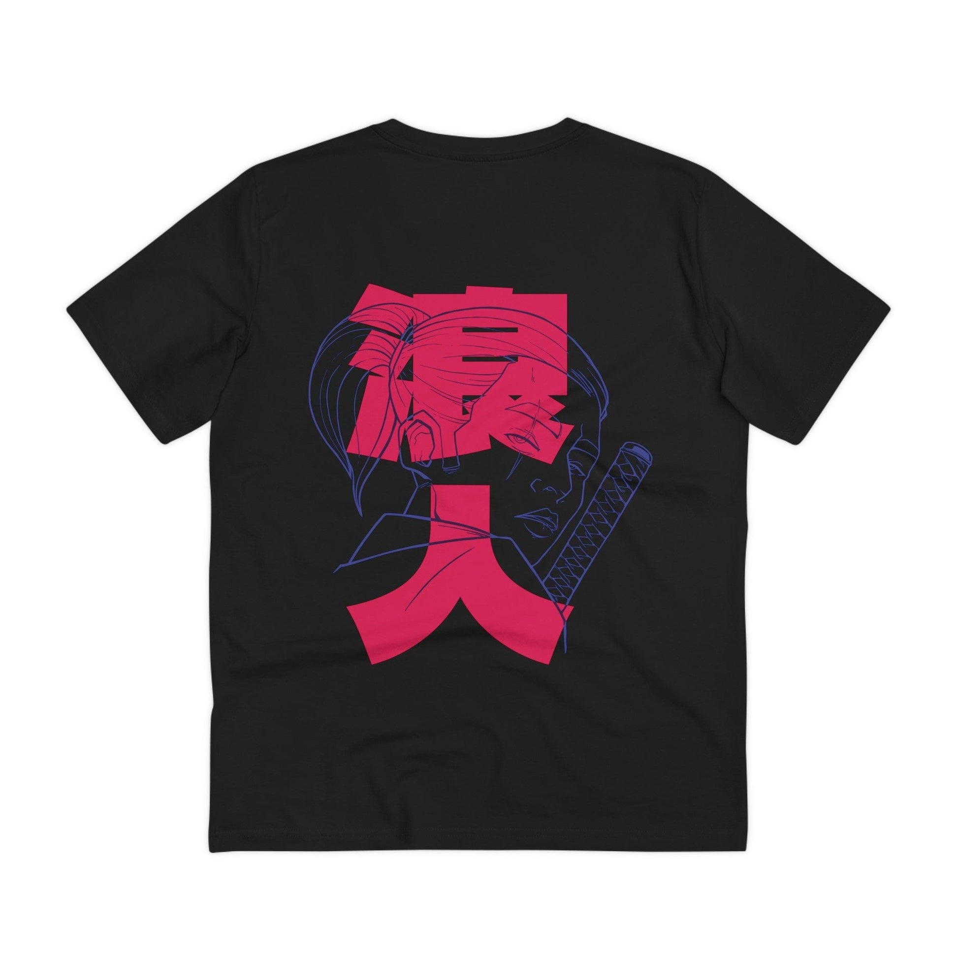 Printify T-Shirt Black / 2XS Anime Ronin Japanese - Anime World - Back Design