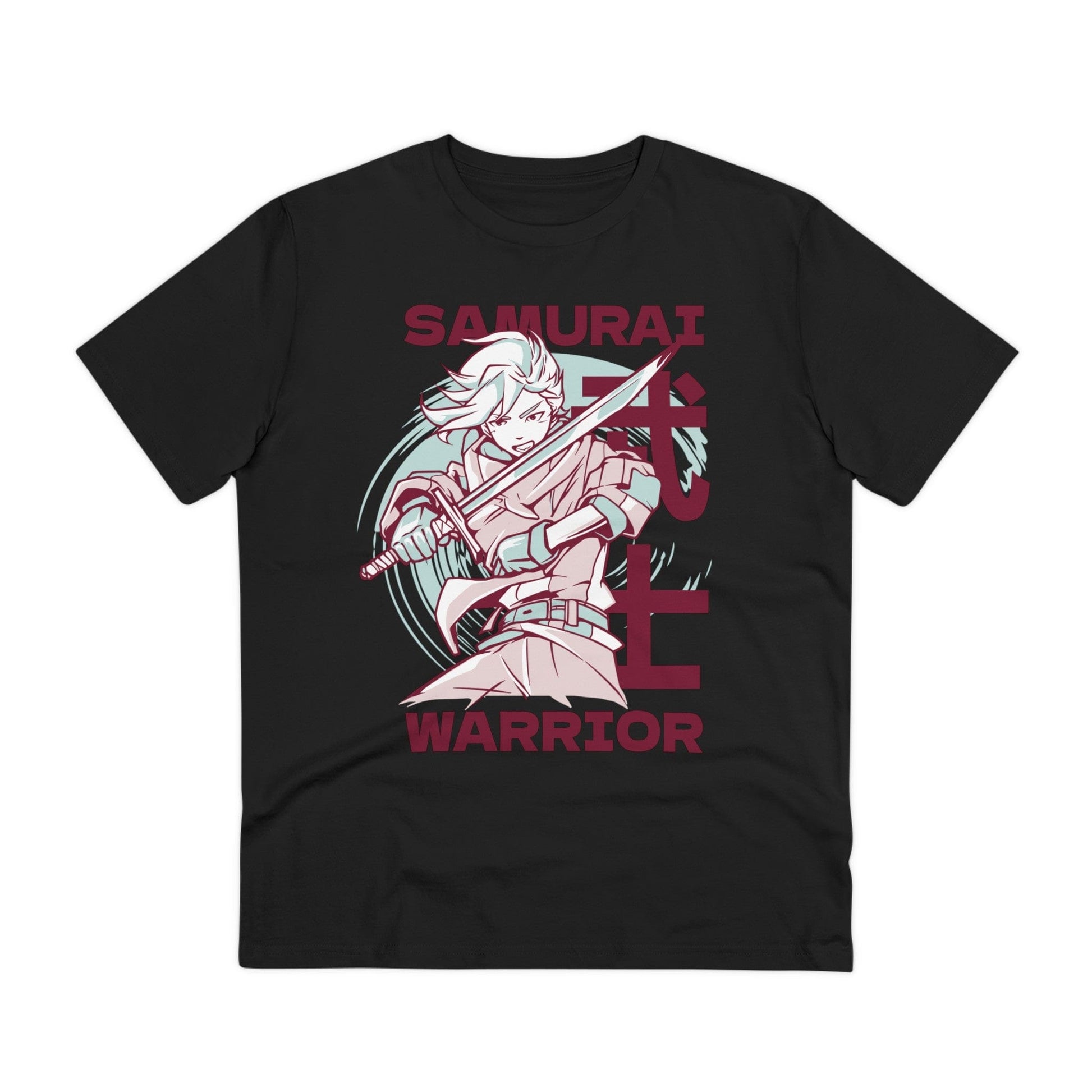 Printify T-Shirt Black / 2XS Anime Samurai Warrior - Anime World - Front Design