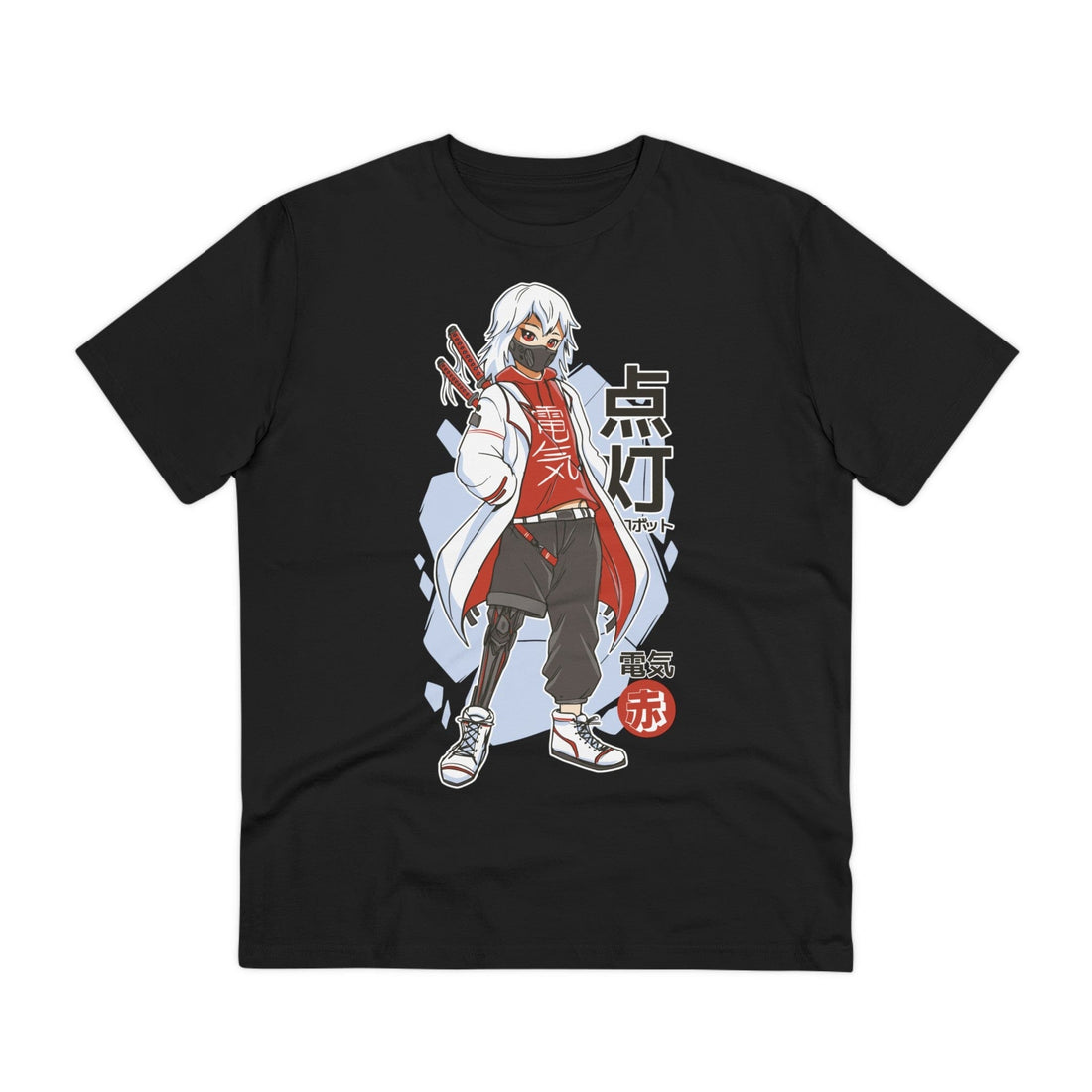 Printify T-Shirt Black / 2XS Anime Techware Mecha - Anime World - Front Design