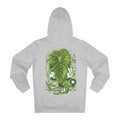 Printify Hoodie Heather Grey / S Anthurium Cupulispathum - Cartoon Plants - Hoodie - Back Design