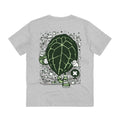 Printify T-Shirt Heather Grey / 2XS Anthurium Forgetii - Cartoon Plants - Back Design
