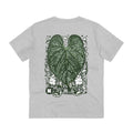 Printify T-Shirt Heather Grey / 2XS Anthurium Luxurians - Cartoon Plants - Back Design