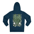 Printify Hoodie French Navy / S Anthurium Luxurians - Cartoon Plants - Hoodie - Back Design