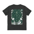 Printify T-Shirt Dark Heather Grey / 2XS Anthurium Magnificum - Cartoon Plants - Back Design