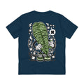 Printify T-Shirt French Navy / 2XS Anthurium Veitchii - Cartoon Plants - Back Design
