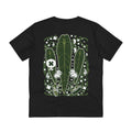 Printify T-Shirt Black / 2XS Anthurium Warocqeanum - Cartoon Plants - Back Design