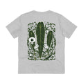 Printify T-Shirt Heather Grey / 2XS Anthurium Warocqeanum - Cartoon Plants - Back Design