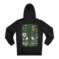 Printify Hoodie Black / 2XL Anthurium Warocqeanum - Cartoon Plants - Hoodie - Back Design