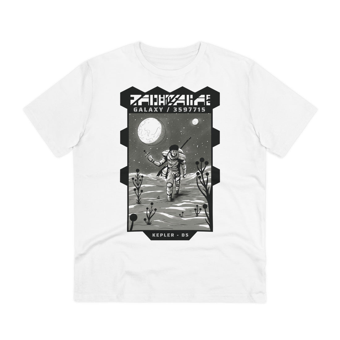 Printify T-Shirt White / 2XS Astronaut Adventure - Astronauts in Space - Front Design
