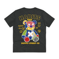 Printify T-Shirt Dark Heather Grey / 2XS Bad Habits - Streetwear - Teddy - Back Design