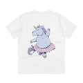 Printify T-Shirt White / 2XS Ballet Unicorn - Unicorn World - Back Design